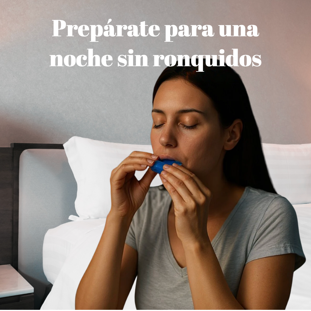 Adiós a los ronquidos con ZeroSnore™